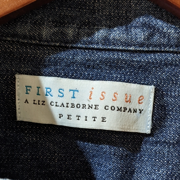 Liz Claiborne Jean Jacket - Picture 6 of 9